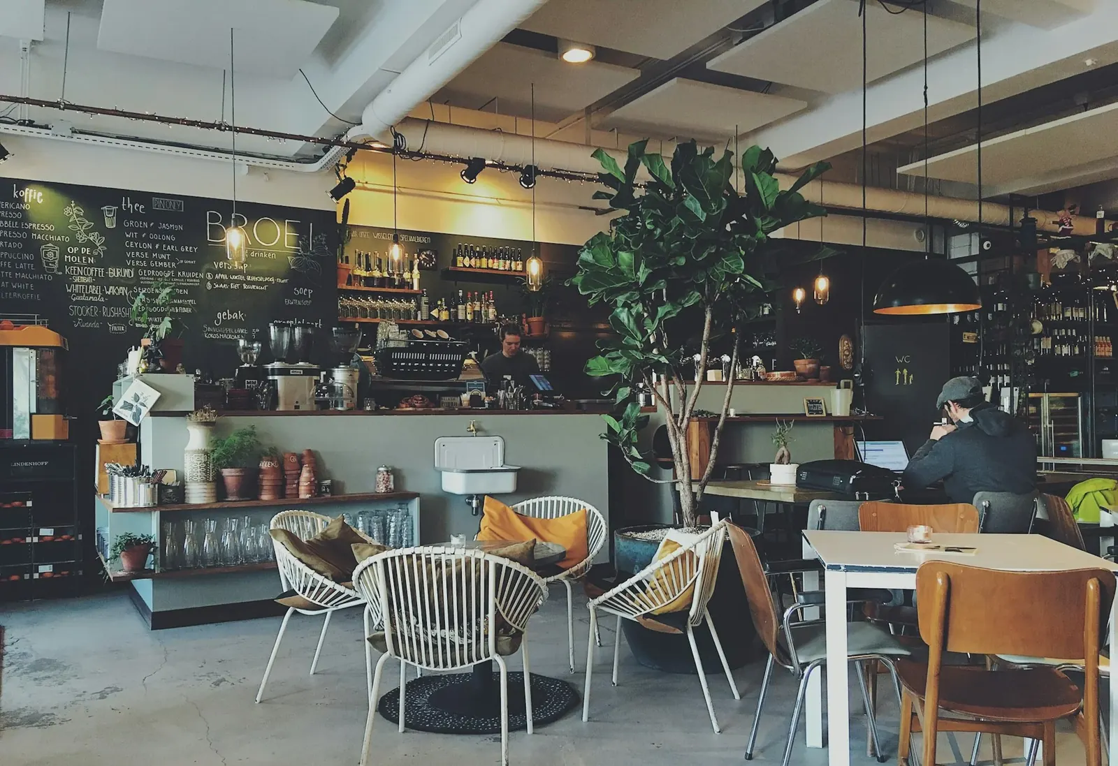 Ember & Oat storefront and interior