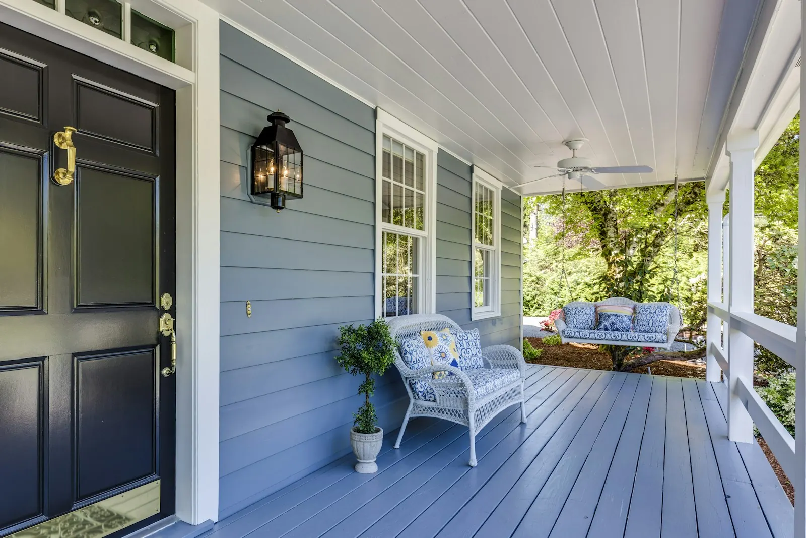 Front porch of a home